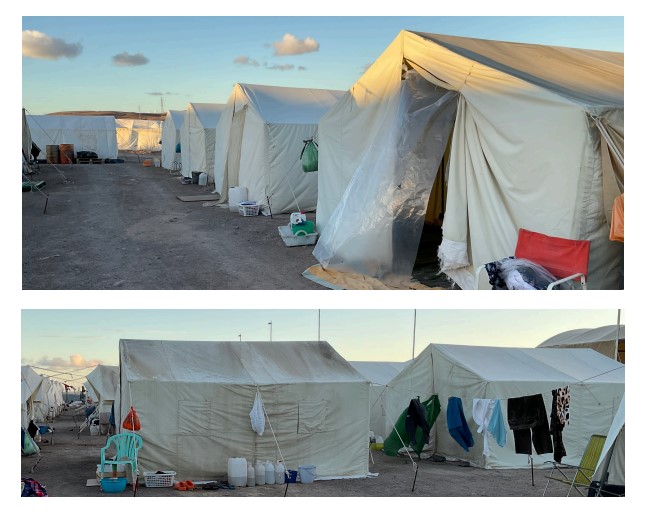 tienda campaña bourem ambientada 240x400x400 beig 7u